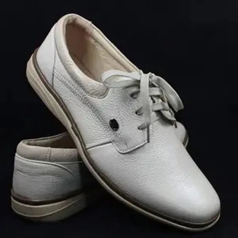 Erkekler deri elbise ayakkabıları klasik ofis resmi iş rahat moda basit günlük gençlik trendi