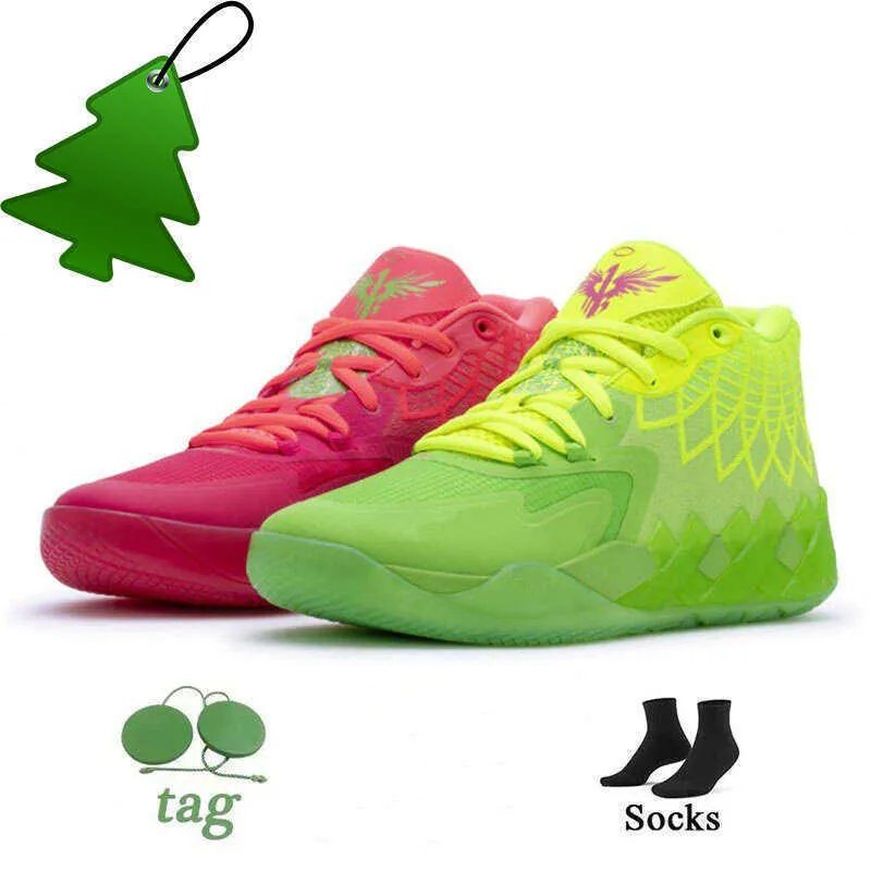 LaMelos Ball MB.01 Rick And Morty Lamelo Basketball Shoes For Men And