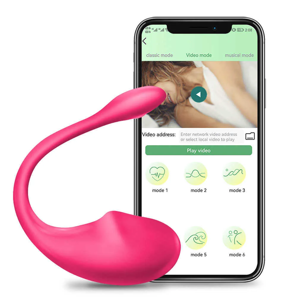 Schoonheidsartikelen 2022 Bluetooths vrouwelijke dildo vibrator voor vrouwen draadloze app afstandsbediening sexy speelgoed draagbaar vibrerende liefde eierparen