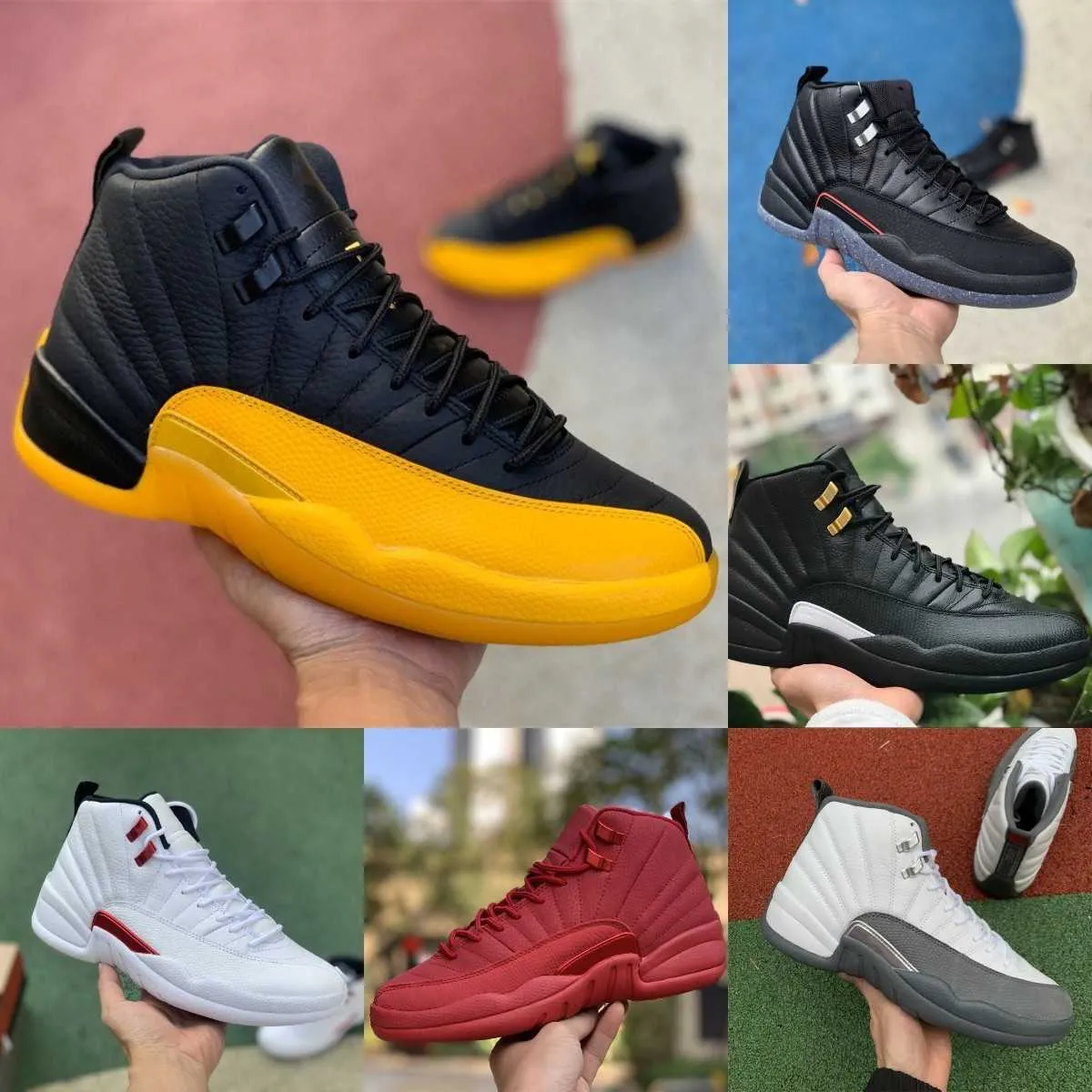 Men's jordan grind top basketball shoes - black/gold/white