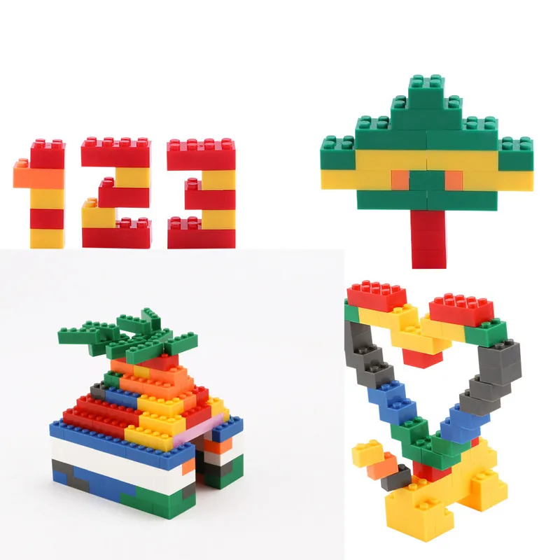 Blocks Defina o modelo de construção de modelos DIY Puzzles Bricks Intelligence Aprendendo Toys Educacional Presentes para Crianças