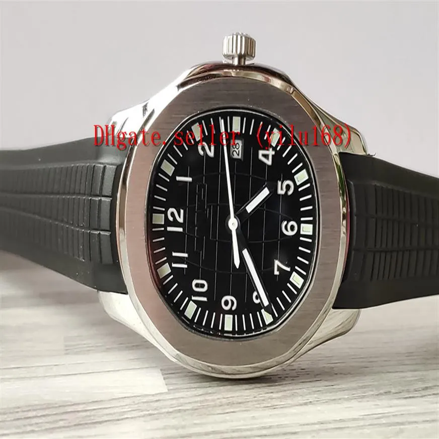vendendo fornecedor de fábrica Nautilus Luxury Watch Aquanaut 40mm 5167a-001 Bandos de borracha pretos Mechanical Automatic Mens Watches S2200