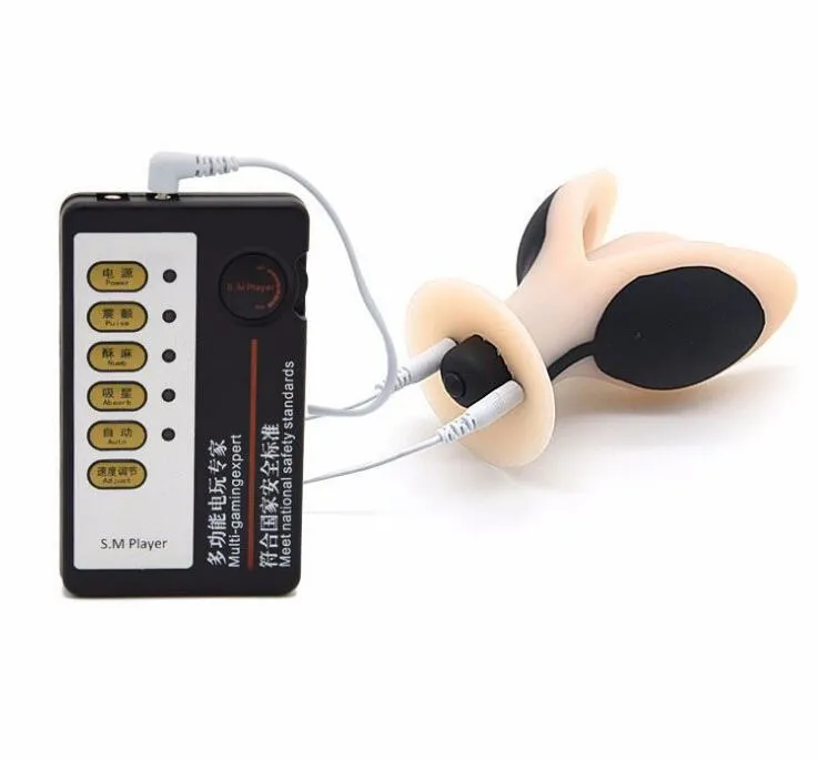 Punição de choque elétrico plug plug alternative sicktrong corrente para expandir os homens usam condicionamento produtos femininos dilatador anal pulso st st