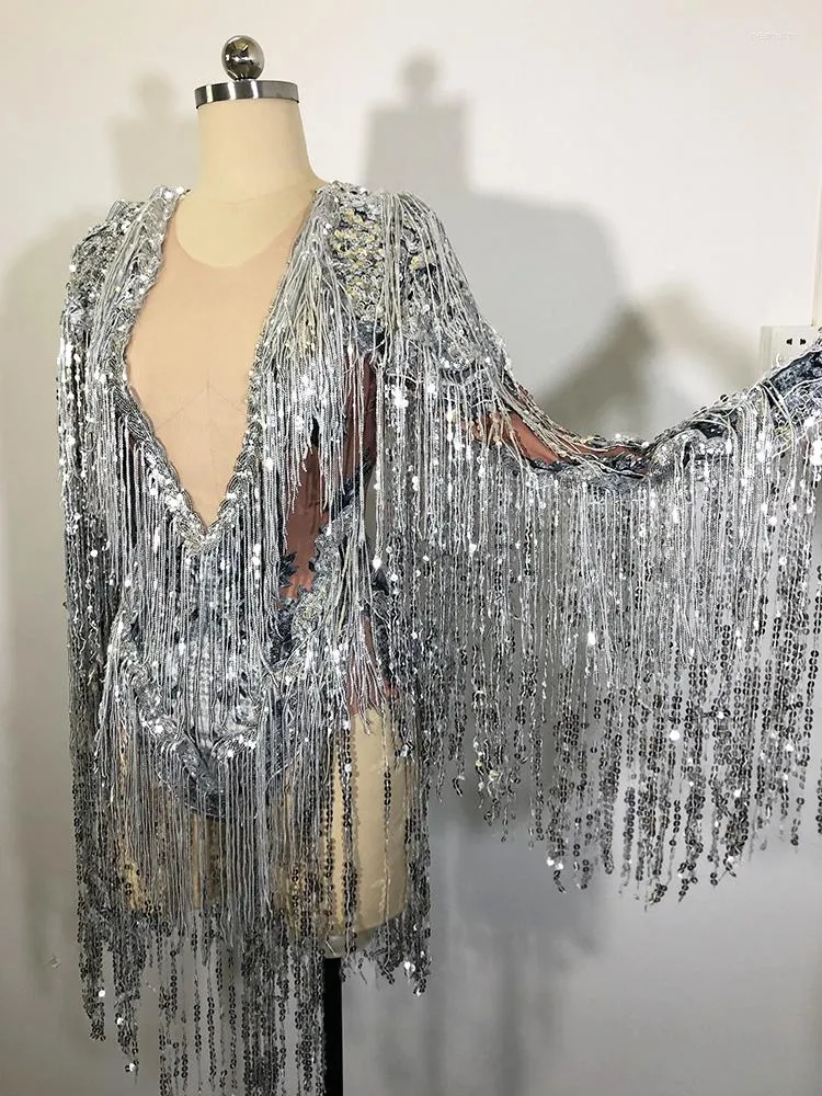 Ajustes De Lentejuelas Mujeres Conjunto De Club Nocturno Sexy