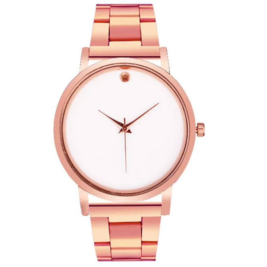 Relogio Feminino mode homme femmes montre montres cristal acier inoxydable analogique Quartz poignet Horloges montres-bracelets3105