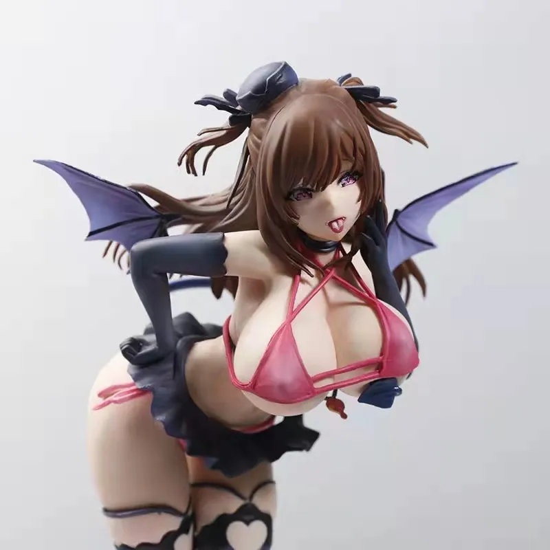 Anime Manga 24CM Native Pink Cat Mataro Personaggio originale Lilith 1/6 Pvc Action Figure Collezione adulti Model Toy 18+ regali bambole