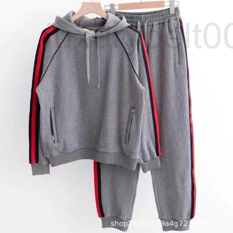 Men's Tracksuits designer 2022 sportswear casual sweater suit ribbon hooded net red fried street 2AYH