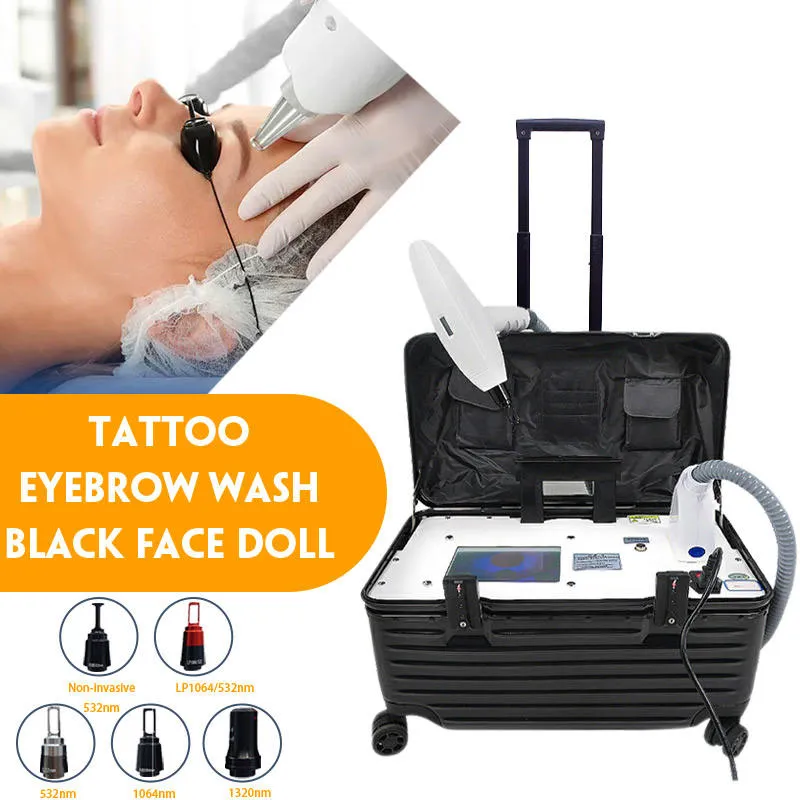YAG LASER PICOSECOND MACHINE TATTOO Removal Beauty Equipment Skin Tag Pigment