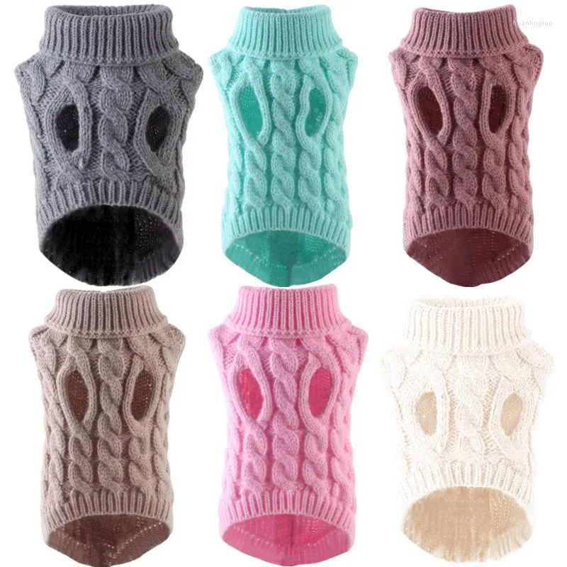 Dog Apparel Warm Knitted Sweater For Small Pet Christmas Clothes Comfortable Soft Winter Puppy Cat Chihuahua