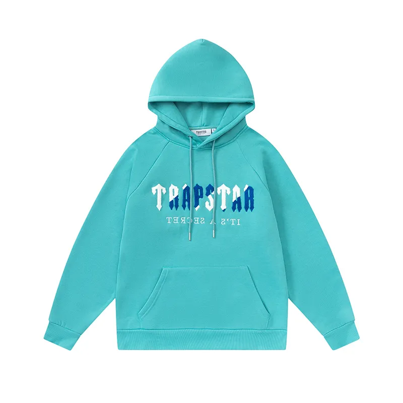 Light blue trapstar hoodie hotsell