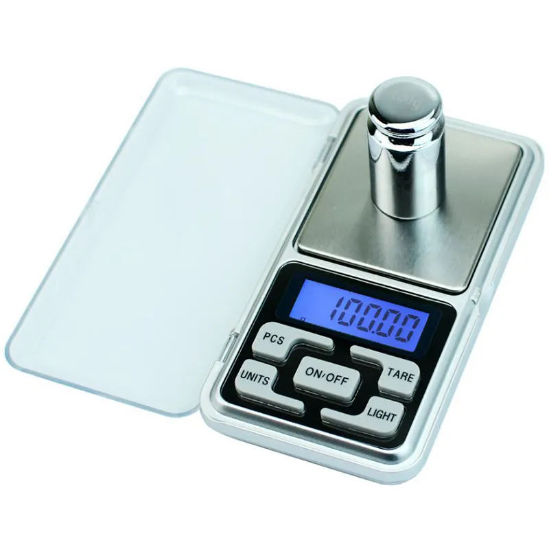 500g/0.1g Jewelry Gold Silver Weigh Scales Mini Portable Electronic Digital Scale 200g/0.01g Pocket Balance Gram Digitals Scale Bascula Digital Electronica