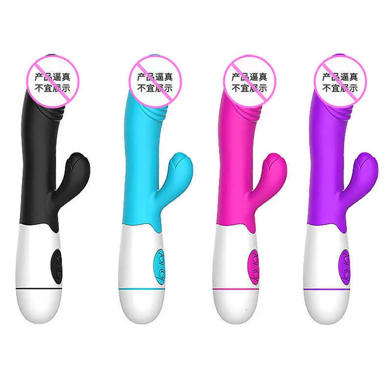 sex toy massager Female masturbator double head vibrating massage stick female appliance G-spot goods