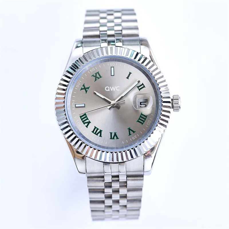 남성 기계식 시계 41mm 자동 스테인리스 스틸 광화 방수 28/31mm 쿼츠 여성 시계 커플 스타일 클래식 손목 시계 Montre de Luxe