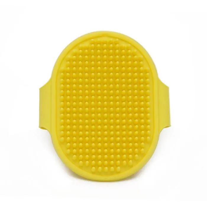 Dog Bath Brush Comb Silicone Pet SPA Shampoo Massage Brush Shower Hair Removal Comb For Pet Cleaning Grooming Tool YHM239