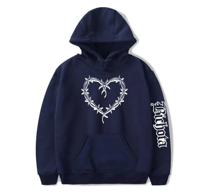 Ph1LzA Hardcore Hearts Hoodie – Blue Crossed Hearts Design, Dream Team SMP Merch, Unisex Sweatshirt - View #8