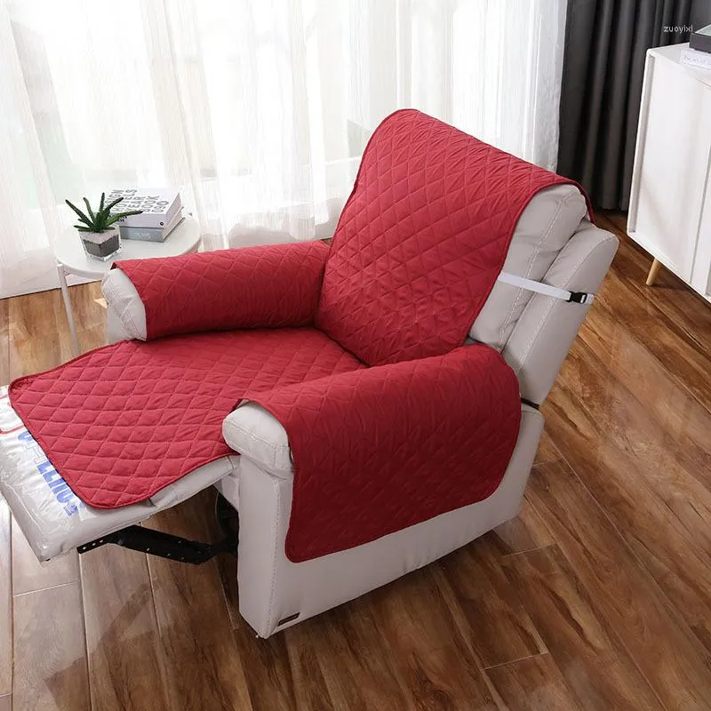 Stoelbedekkingen Waterdichte ligstijkafdekking Pet Dog Kid Mat Fauteuilitair Meubelbeschermer Wasbare antislip Slipcover voor woonkamer