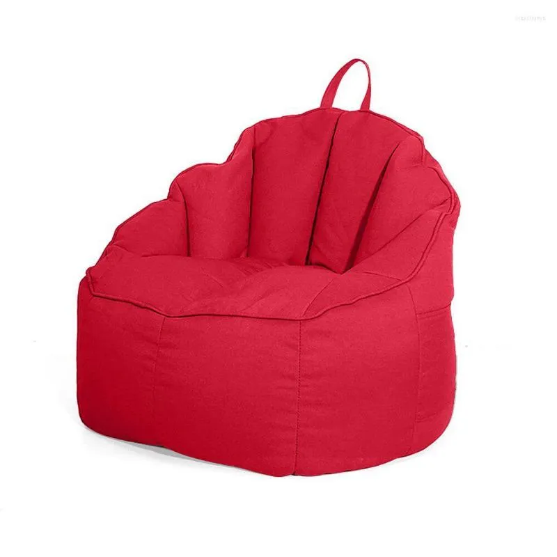 كرسي يغطي كيس تخزين الكتان أريكة أريكة غطاء القبعات الكبيرة للألعاب