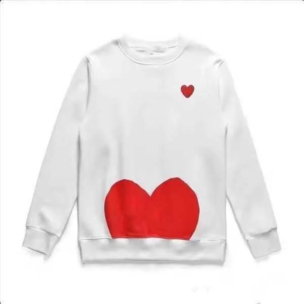 Mode Kapuzenpullover Commes Cardigan Des Heart Garcons Standard und Fleece Casual Pullover Damen Langarm Kleidung