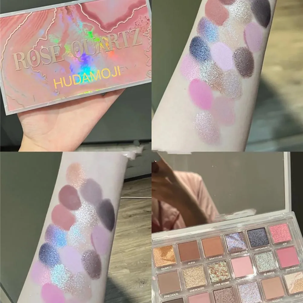 Paleta cień do powiek Mat Matte Bloatter Makeup Długotrwały wodoodporny błyszczący