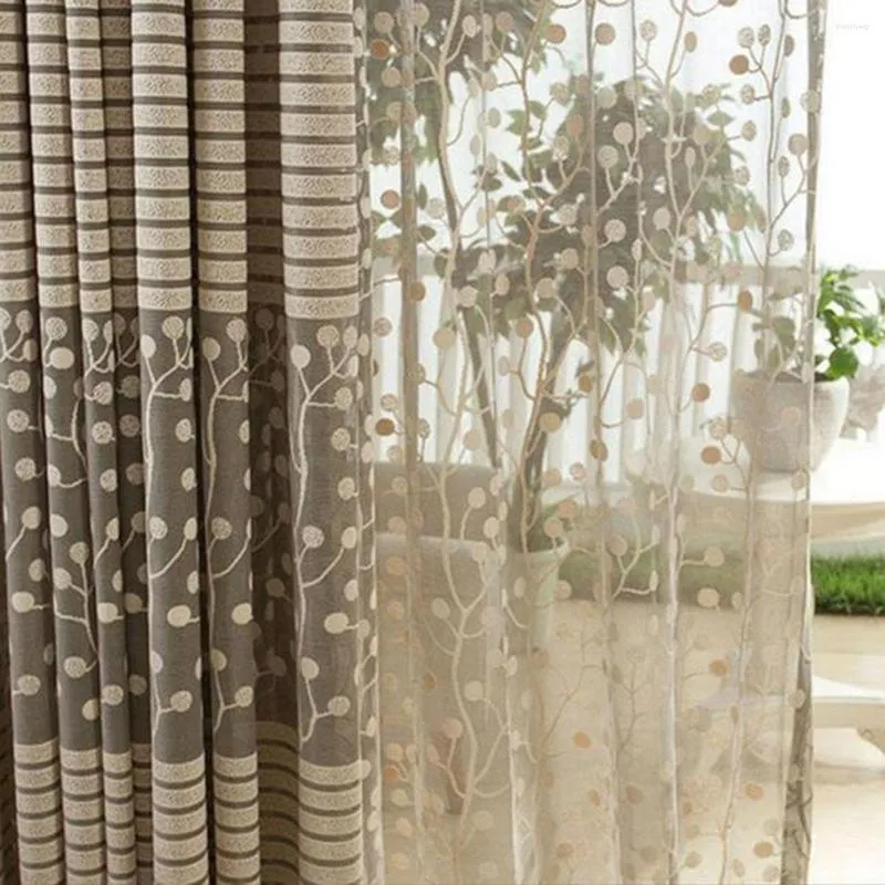 Curtain 2022 European Damask Curtains For Living Room Luxury Jacquard Blind Drapes Window Panel Fabric Bedroom Shading