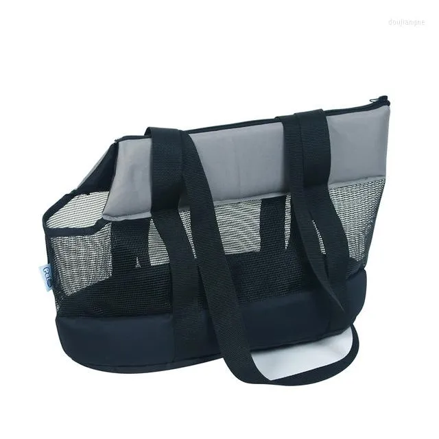 Porteurs de chats pour chien d'￩t￩ sachets d'￩paule c￩libataire en maille portable sac ￠ main porteurs de compagnie de compagnie pour le chaton de chiot de voyage en plein air