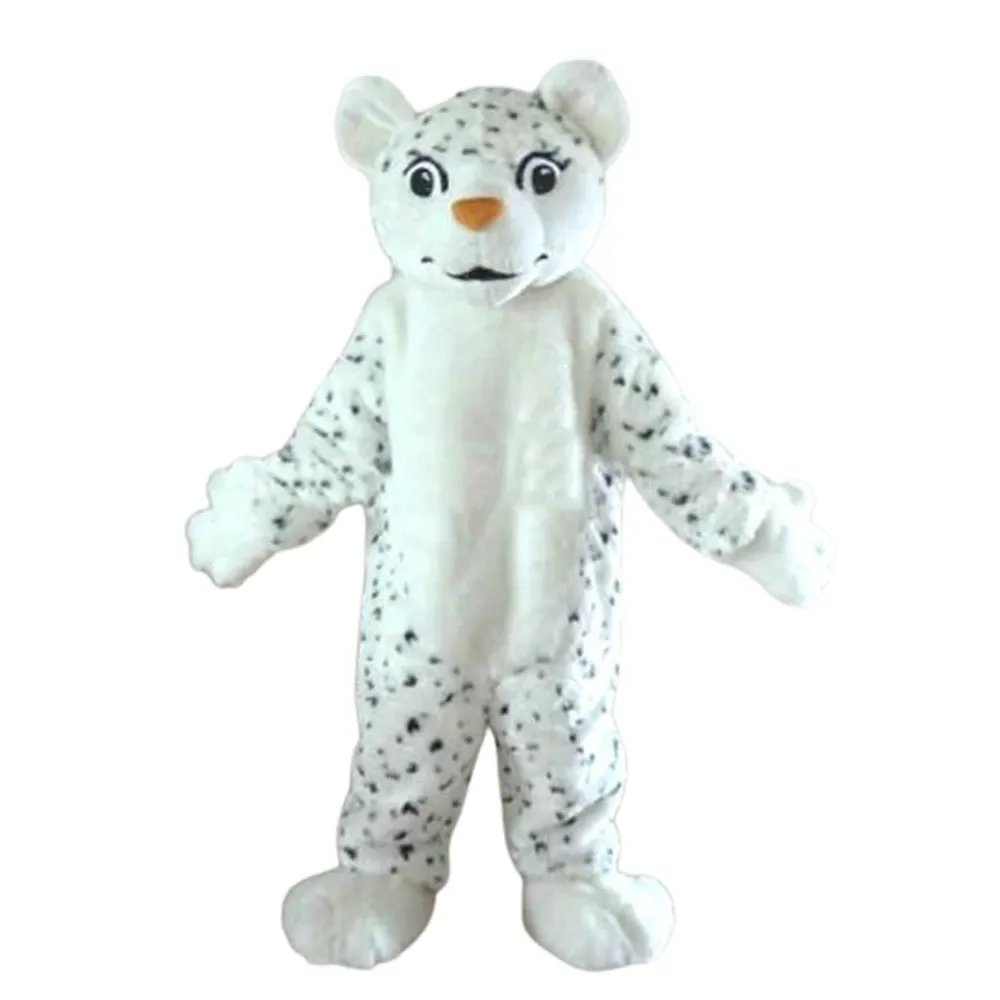 Leopard Fursuit Halloween Fursuit Snow Leopard Mascot Costume Clothing Carnival Adult Unisex Outfit Fursuit Costume