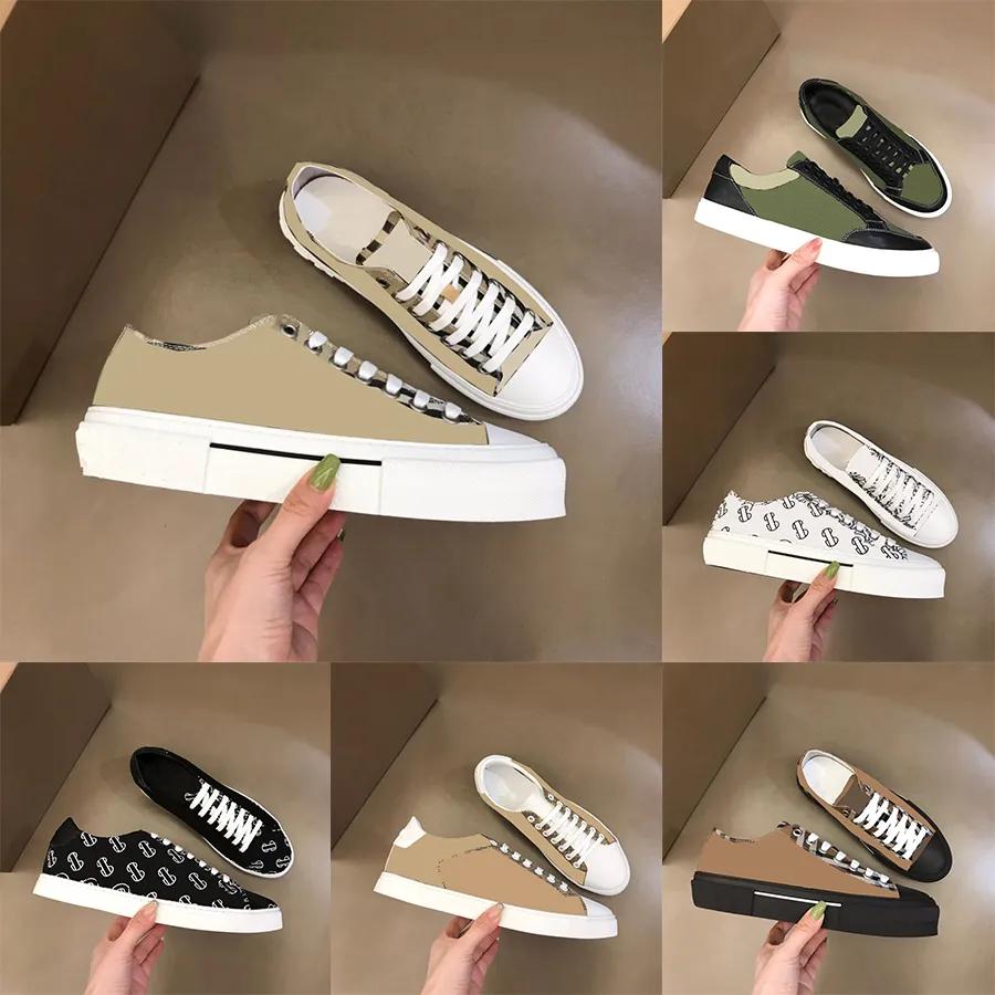 Tênis de grife Vintage Check Sapatos Casuais Clássicos Listrados Tênis Masculino Feminino Grid Shoe Algodão Camurça Tênis Estampado Tênis Cano Baixo Lona