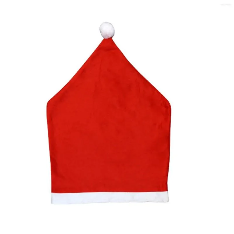 Camas de cadeira 1/10 PCs Christmas Papai Noel Cap.