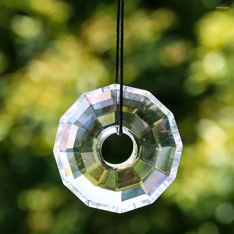 Kroonluchter kristal 50 mm ronde heldere zonnecatcher prisma accessoires hangende pography prop decoratie