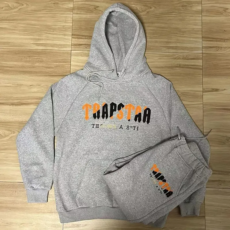 Otrain Trapstar Hoodie Sale Trapstar Irongate Tracksuit Grey