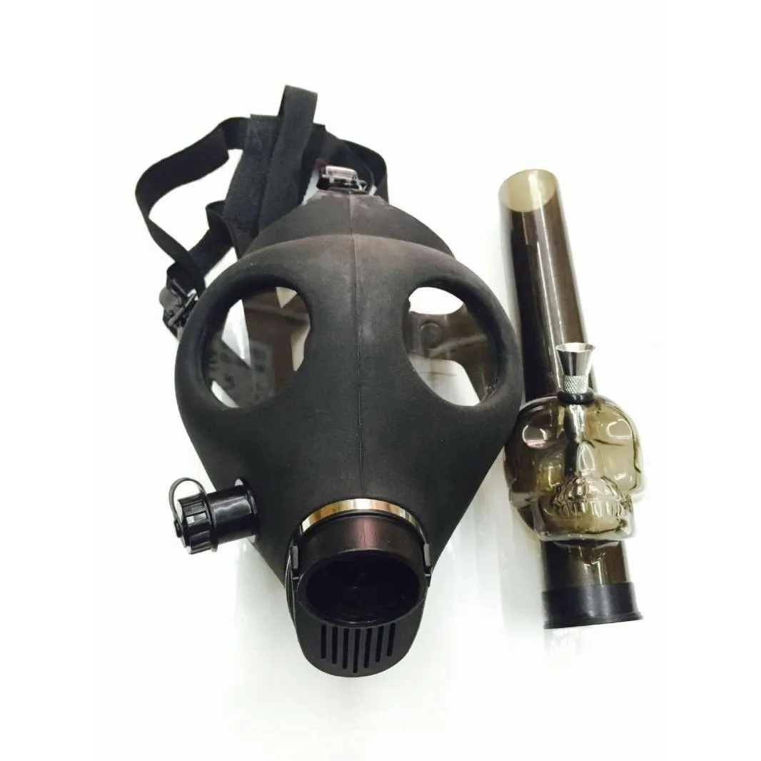 Rokende pijpen zwijgen pureren creatieve acryl waterpijpgasmasker bongs voor droog kruid shisha pijp drop levering home tuin huishouden zonsondergen heen dhw8g