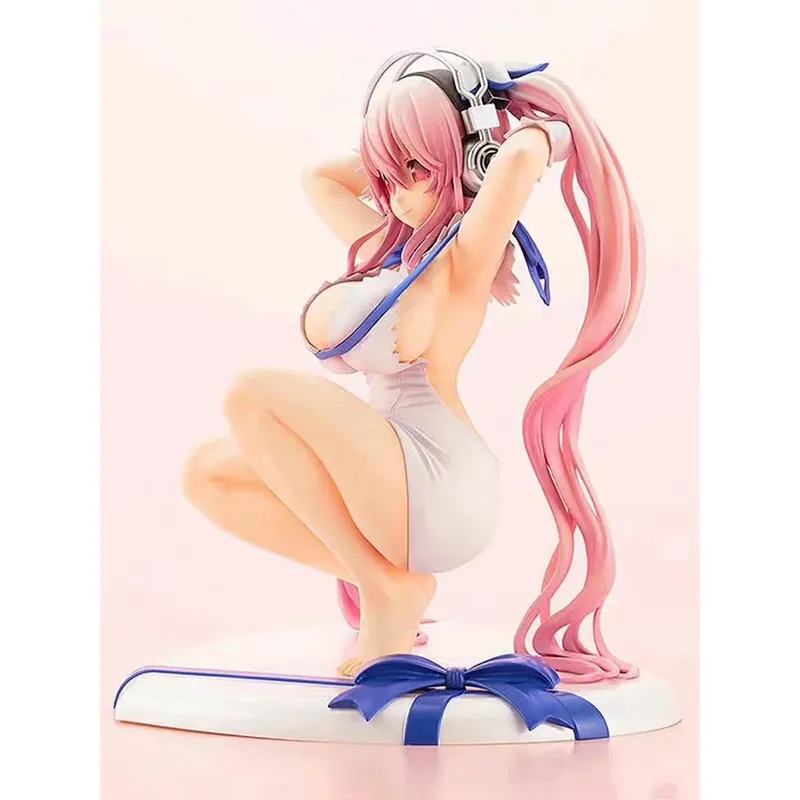 Miniatures Toys Fahion Beautiful Girl Series Supersonico Hestia 1/6 PVC 17cm Figuur Anime Sexy Collection Model Doll Toy Desk Ornament