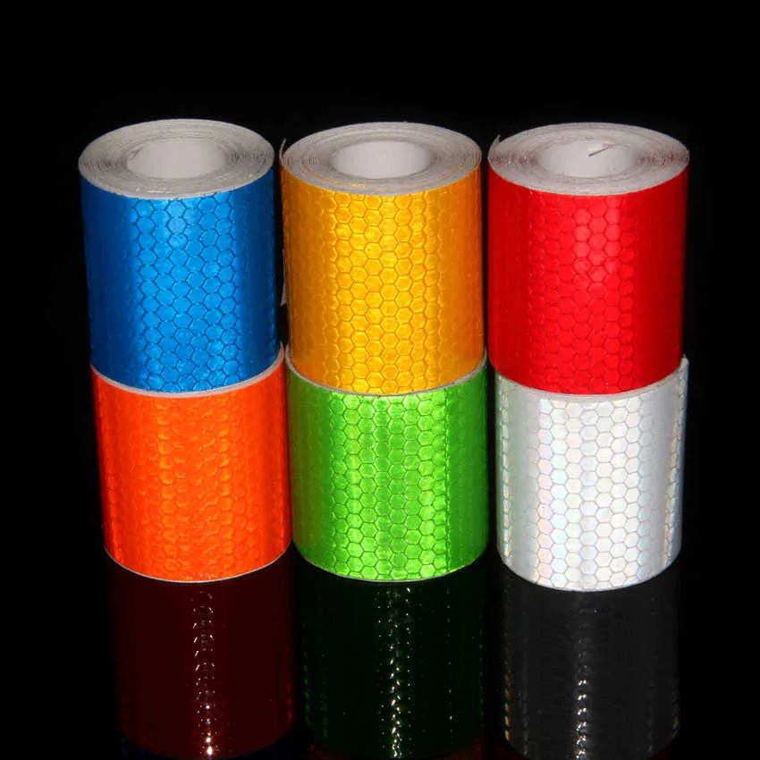 5cmx3m auto styling reflecterende stickers motorfiets auto lumineuze strip decoratietapes lijm