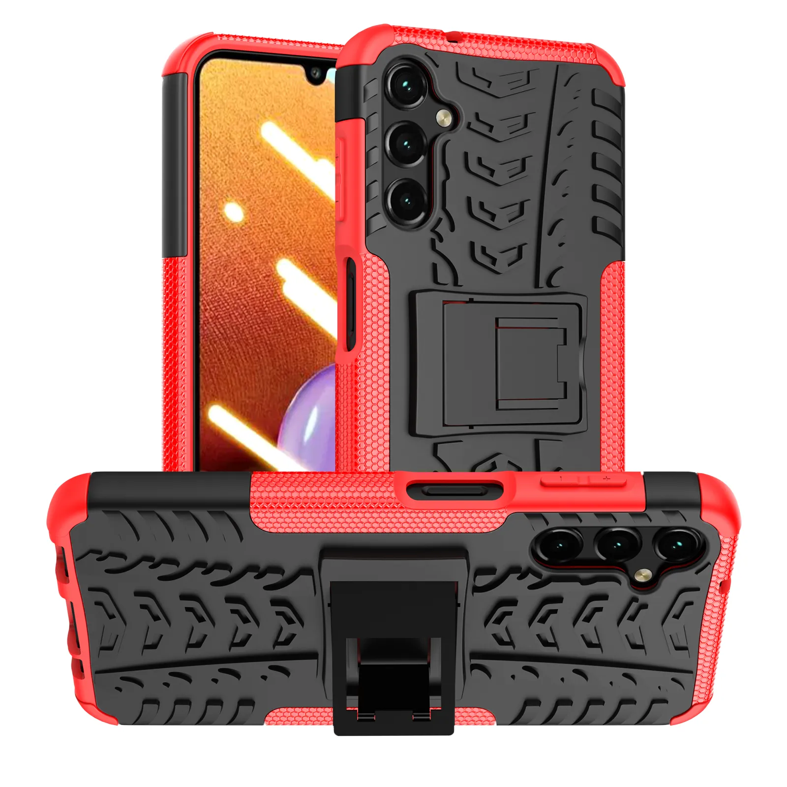 Telefoonhoesjes voor Xiaomi Poco M4 Redmi Note 12 11 11t A1 Pro K40 Gaming 5G 2 In 1 Armor PC TPU Shockproof Back Case Cover