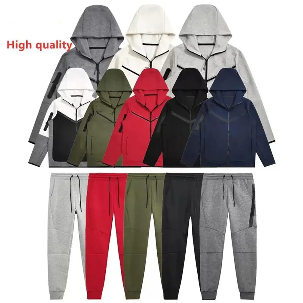 Herrkvinnor Sportkläder Tech Fleece Tracksuit Pants Tracksuit Top Quality Designer Hoodies Sports Pant Jogger Trousers Tracksuits B242E