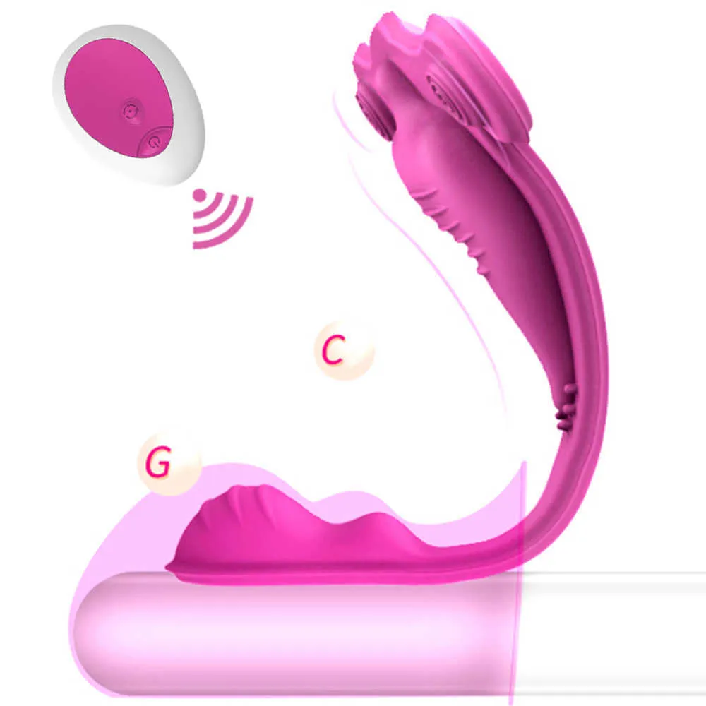 Remote Control Wearable crotchless panties Vibrator for Women - Powerful  Vagina Massager and Clitoris Stimulator - Adult Sexy Toy for Couples  Porn Games