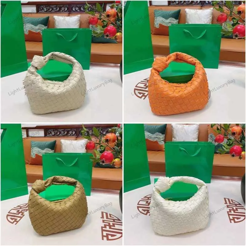 Crochet Subaxillary Bags Luxury Mirror Quality Shoulder tote fashion handbags designer Leather Wallets Women classic Female Purses 221223