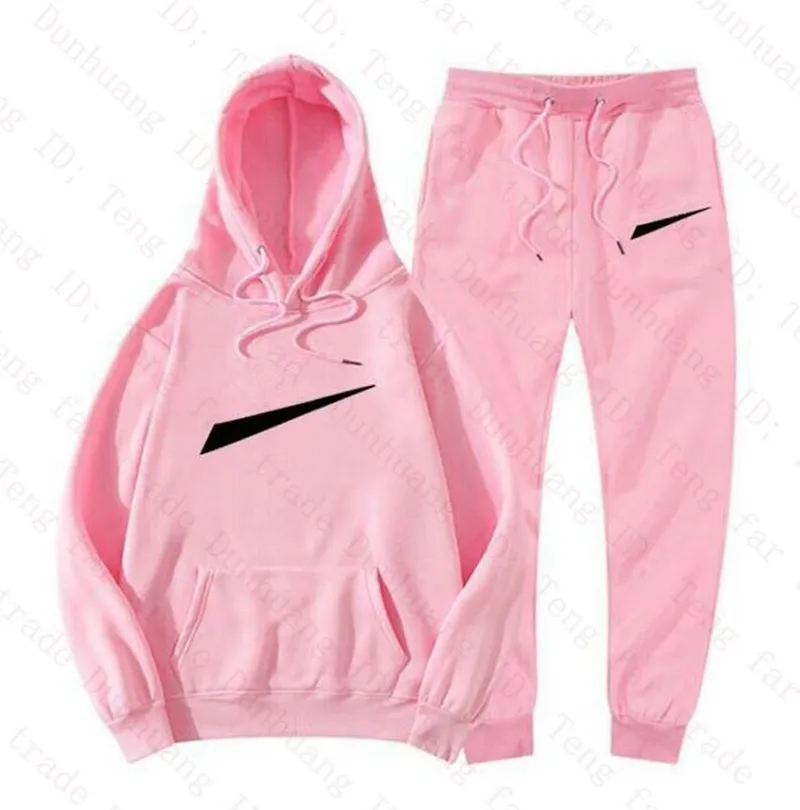 Trajes de grife feminino Autumn Inverno Branco preto Braia de suportes esportivos Mulheres Mulheres com capuz Sorte de moletom de casal Jogging Sweatshirt de rua superdimensionado