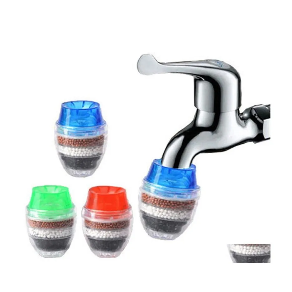 Kitchen Faucets Coconut Carbon Tap Water Filter Household Mini Faucet Clean Purifier Filtration Cartridge Tool Dbc Drop Delivery Hom Dh4Qd