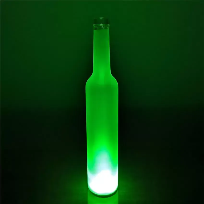 NEW LED Lumious Bottle Stickers Coasters Lights Battery Powered LED Party Drink Cup Mat Decels Festival Nightclub Bar Party Vase Lights E3501
