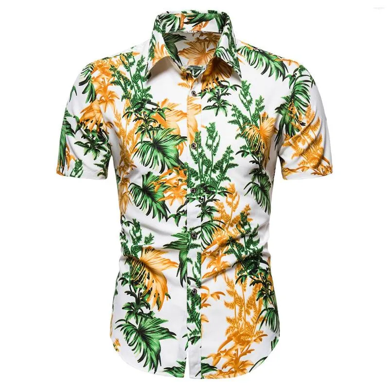 メンズカジュアルシャツメンズコーデュロイシャツジャケットマンストリートショートハワイアンスリープトップメンソフトのためのTシャツ
