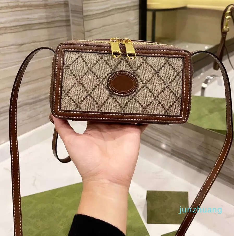 Sac cartable CrossBody Luxury Designer Brand Fashion Shoulder 55 Sacs à main de haute qualité Femmes Lettre Purse Phone bag Wallet lady