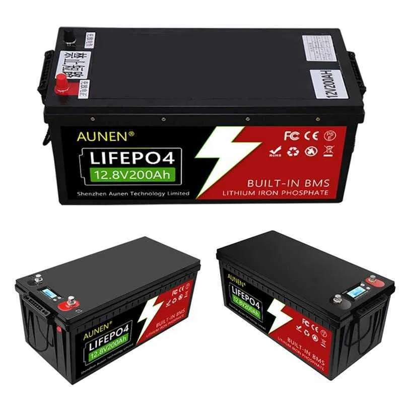 ファクトリーダイレクトライフエポ4 12Vバッテリー12V200AH青い歯リチウムイオンバッテリー用家電製品/太陽光発電エネルギー貯蔵