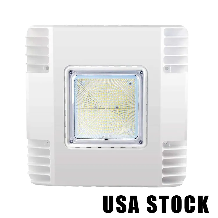 LED Flying Direct 150W Floodlights Canopy Ceiling Light Ultra Efficient Recessed Surface Mount Gas Station High Bay Carport or Parking Garage Lamp 110-277V