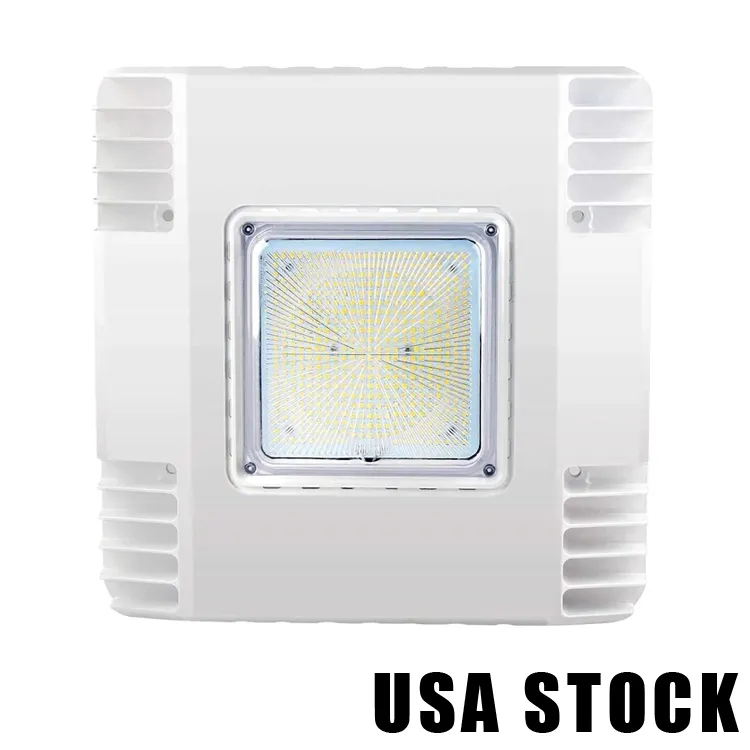 Super Bright 150W LED Canopy Lights Gas Petrol Station Lighting Outdoor LED LEDLIGHTS AC 110-277V för Playground Light AC 110V-277V 5500K Usalight Stock USA