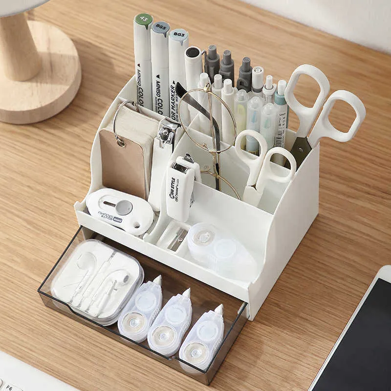 Wholesale Plastic Desktop Pen Caddy For Desk With Drawer Perfect
