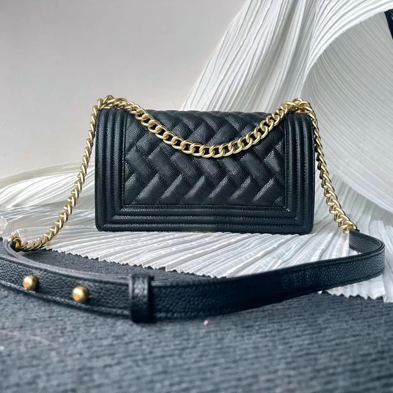 여자 가방 타치 dicky0750 디자이너 가방 지갑 고급 숄더백 SAC de Luxe Bolso Bolsos Woc 베이지 핸드백 캐비어 가죽 클래식 플랩 파우치 지갑에 체인 크로스 바디