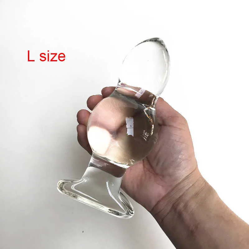 anal giant plug Glass Butt Plug: Pleasure and Anal Training