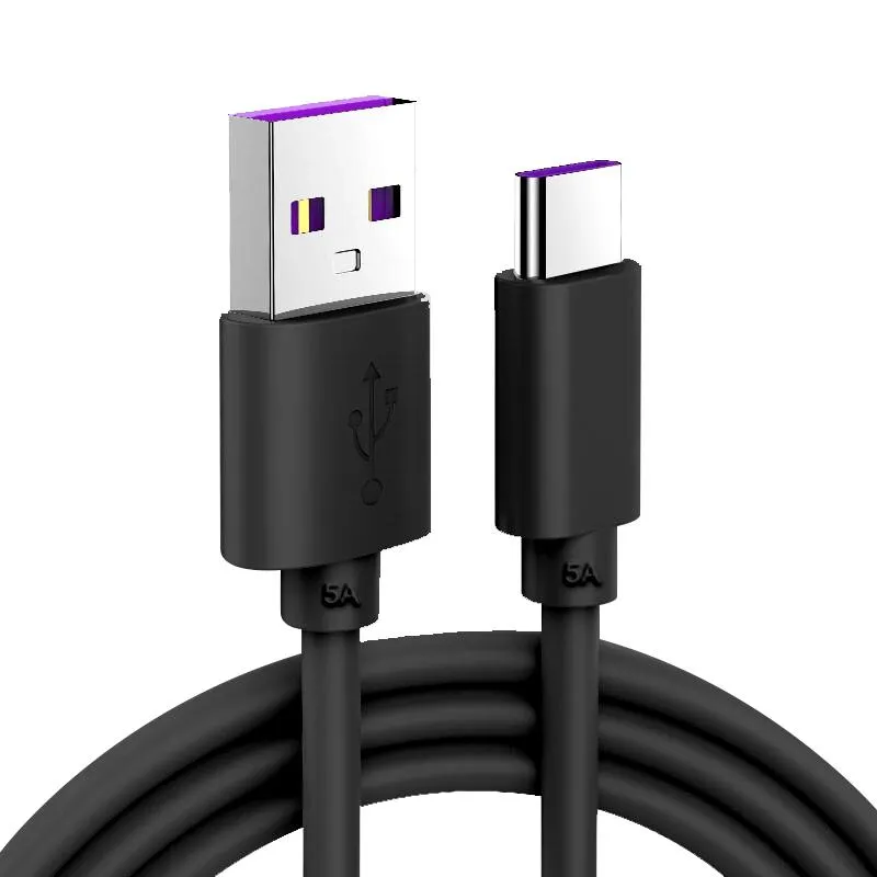 5A Super szybkie ładowanie USB Szybkie ładowanie 1m 3 stopy typu C USB Synchronizowanie danych Synchronizę dla Samsung S8 S20 Uwaga 10 LG Huawei Mate 30 Pro