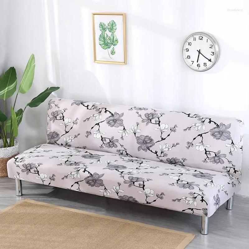 Stoelhoezen 150-215 cm Elastische afdrukken Moderne stijl Sofa Bed Cover Home Office Kleepstoel 1/2/3/4